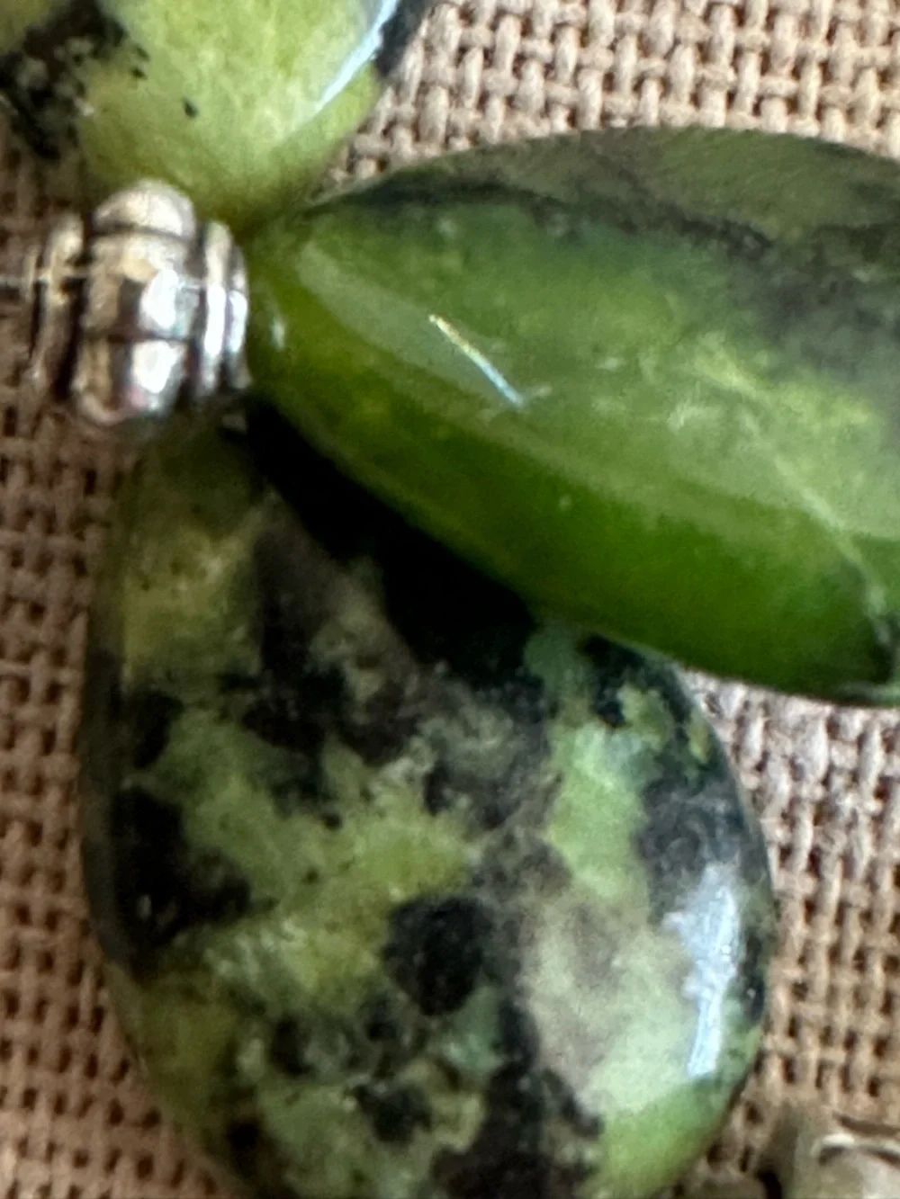 22 inch Beautiful Canadian Jade bead necklace NWOT - Picture 4 of 14